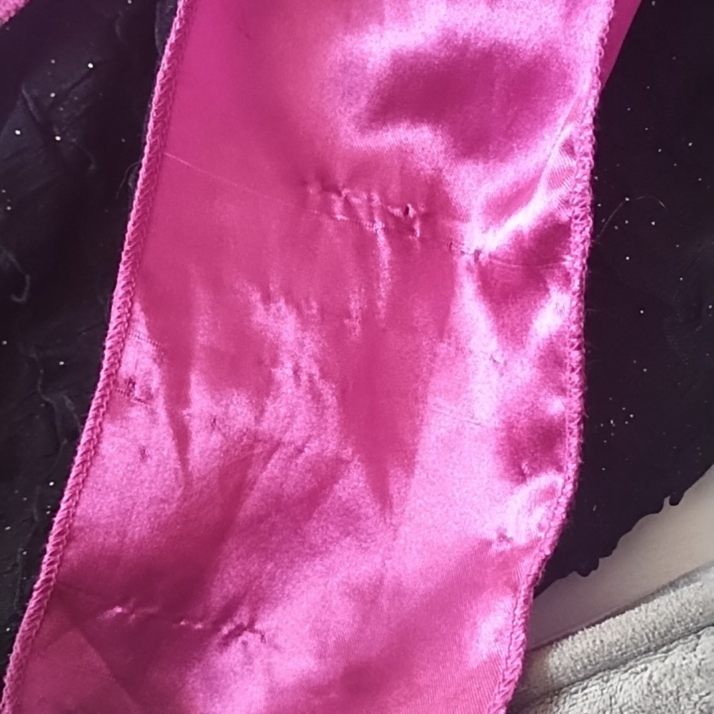 Ruby Rox Black and Pink Ruffle Dress - Picture 9 of 11